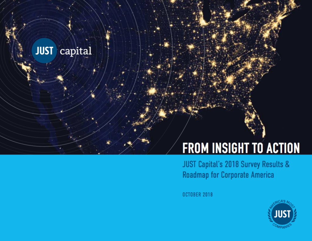 Just active. Just Capital. Center for Insights in Survey research.